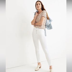 Madewell White Jeans